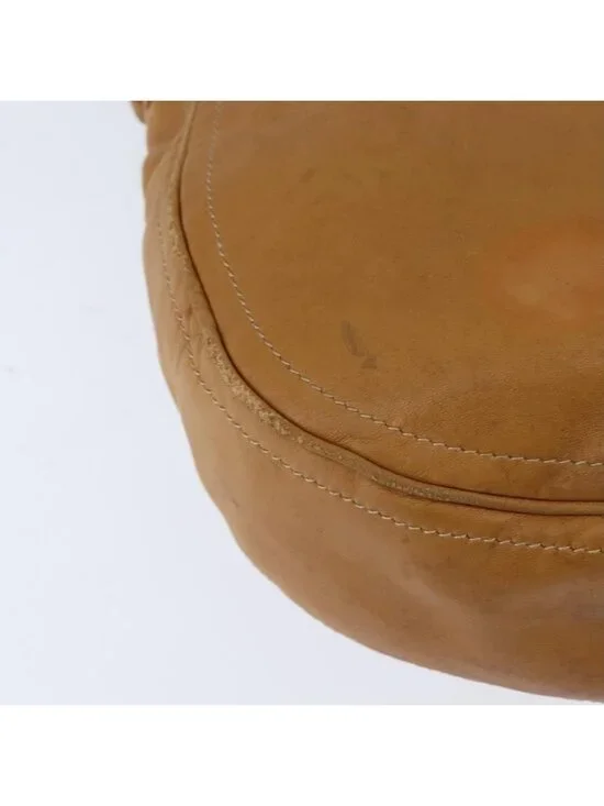 Authentic LOEWE Anagram Shoulder Bag Leather Brown Gold - Picture 7 of 16